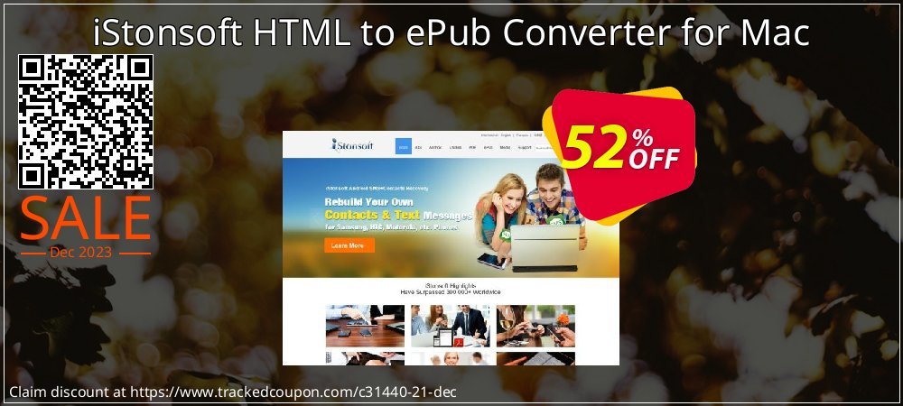 iStonsoft HTML to ePub Converter for Mac coupon on World Party Day promotions