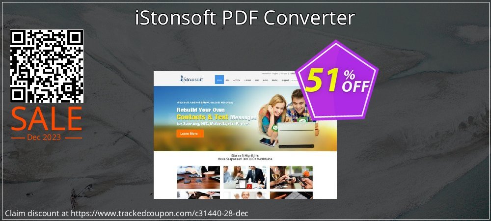 iStonsoft PDF Converter coupon on Constitution Memorial Day discounts