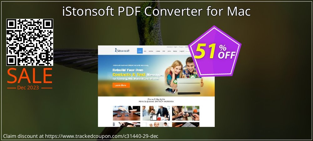 iStonsoft PDF Converter for Mac coupon on April Fools' Day super sale