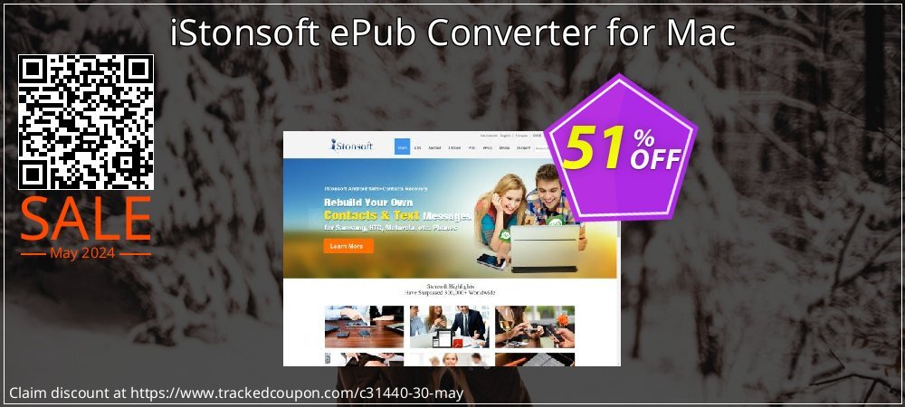 iStonsoft ePub Converter for Mac coupon on Mother Day sales