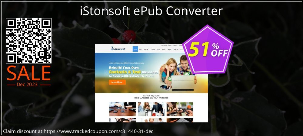 iStonsoft ePub Converter coupon on World Party Day sales