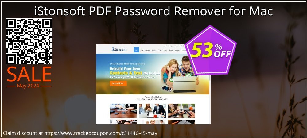 iStonsoft PDF Password Remover for Mac coupon on National Walking Day offering sales