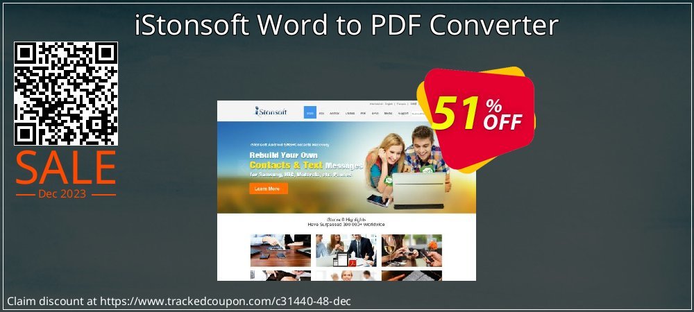 iStonsoft Word to PDF Converter coupon on Easter Day promotions