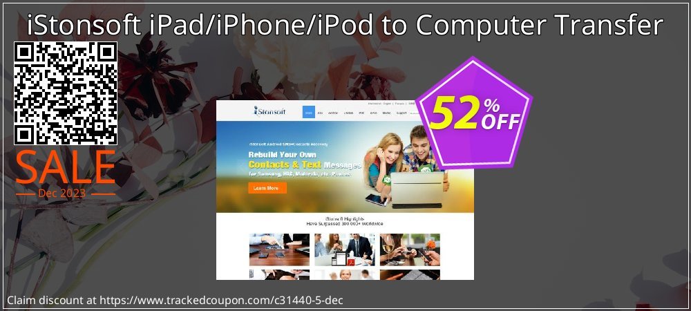 iStonsoft iPad/iPhone/iPod to Computer Transfer coupon on National Walking Day deals