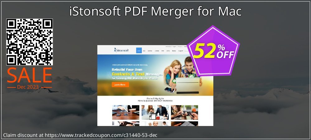 iStonsoft PDF Merger for Mac coupon on Constitution Memorial Day offering sales