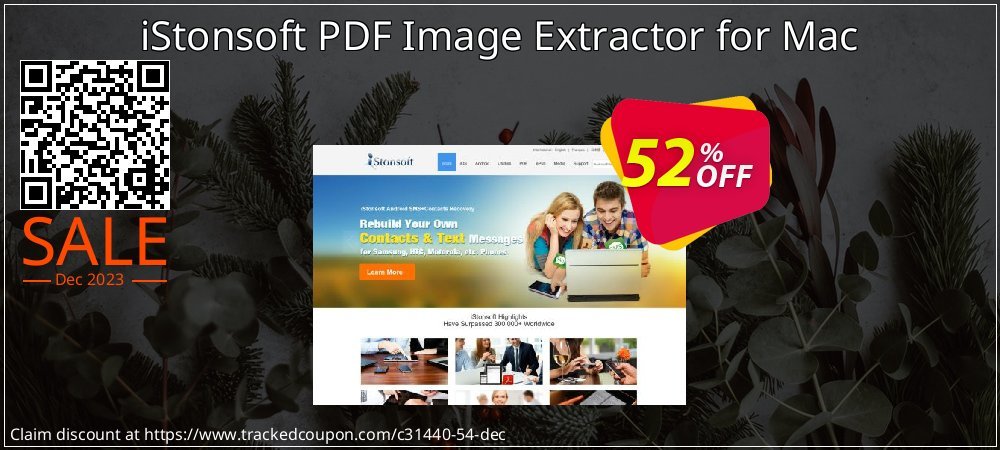 iStonsoft PDF Image Extractor for Mac coupon on April Fools' Day offering discount