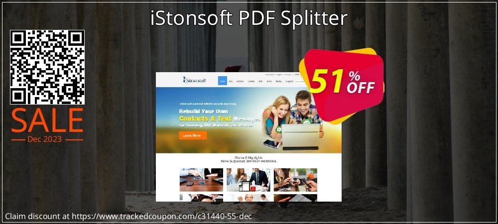 iStonsoft PDF Splitter coupon on National Walking Day super sale