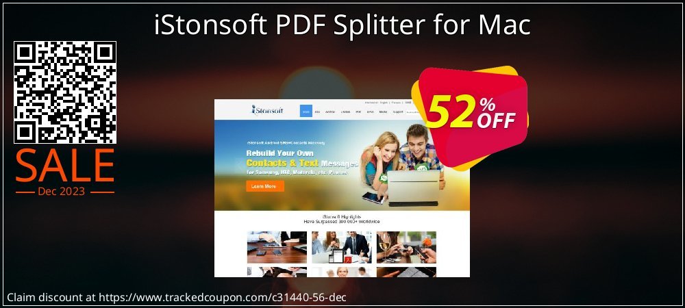 iStonsoft PDF Splitter for Mac coupon on World Party Day discounts