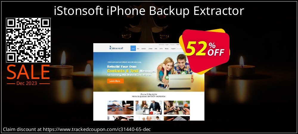 iStonsoft iPhone Backup Extractor coupon on National Walking Day discounts