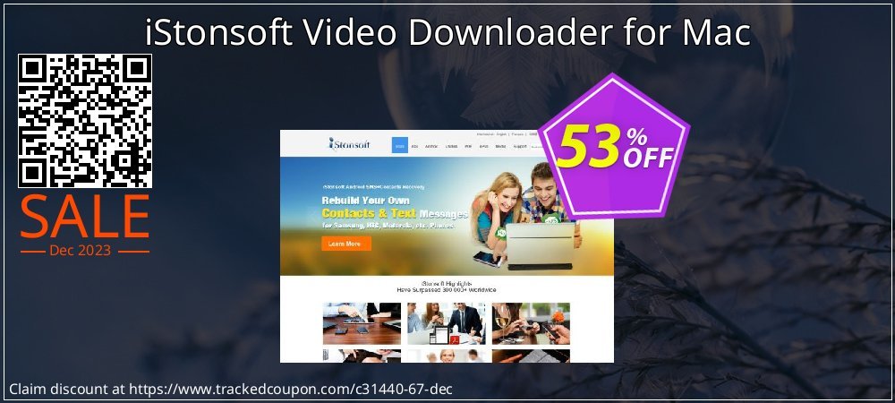 iStonsoft Video Downloader for Mac coupon on April Fools' Day sales