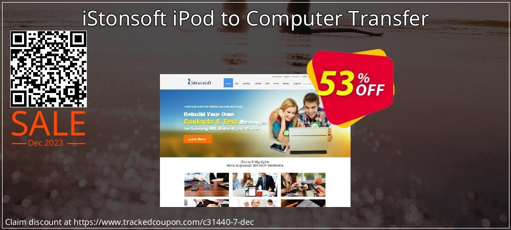 iStonsoft iPod to Computer Transfer coupon on April Fools' Day discount