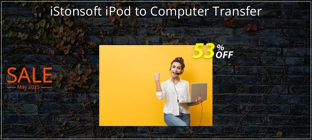 iStonsoft iPod to Computer Transfer coupon on April Fools' Day discount