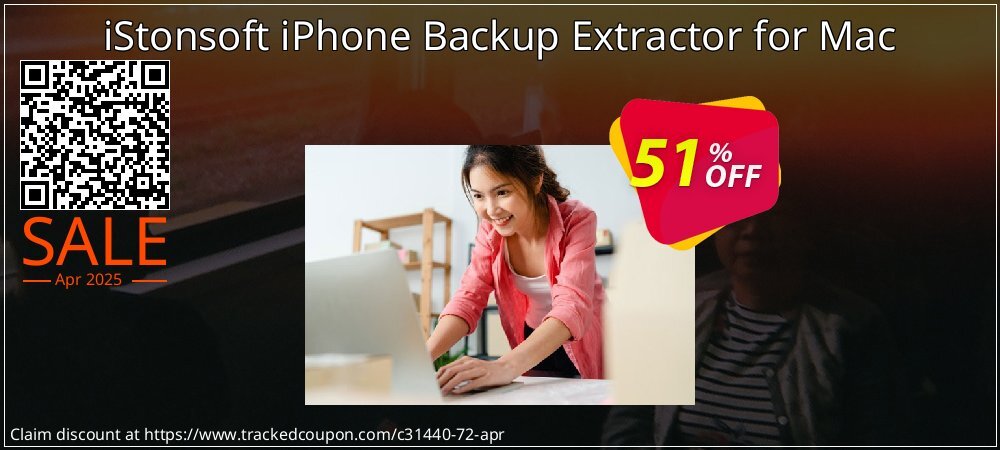 iStonsoft iPhone Backup Extractor for Mac coupon on April Fools' Day offering sales