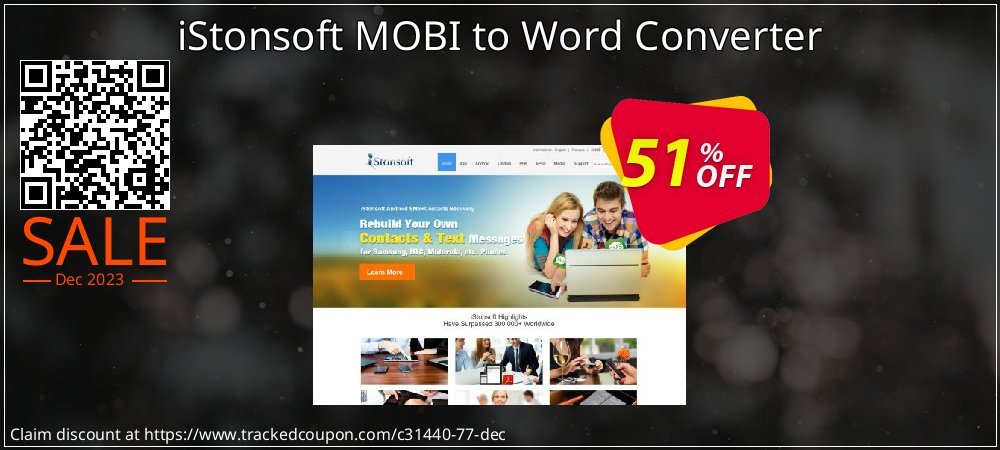 iStonsoft MOBI to Word Converter coupon on April Fools' Day deals