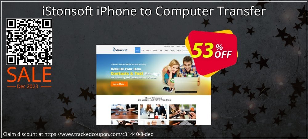 iStonsoft iPhone to Computer Transfer coupon on Virtual Vacation Day discount