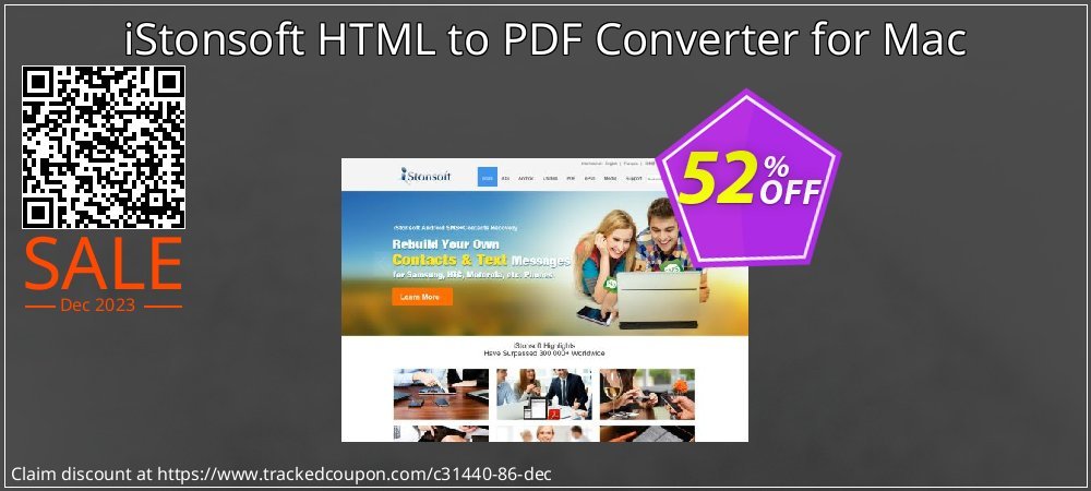 iStonsoft HTML to PDF Converter for Mac coupon on World Party Day deals