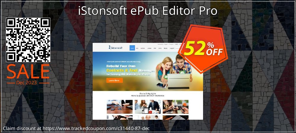 iStonsoft ePub Editor Pro coupon on April Fools' Day offer
