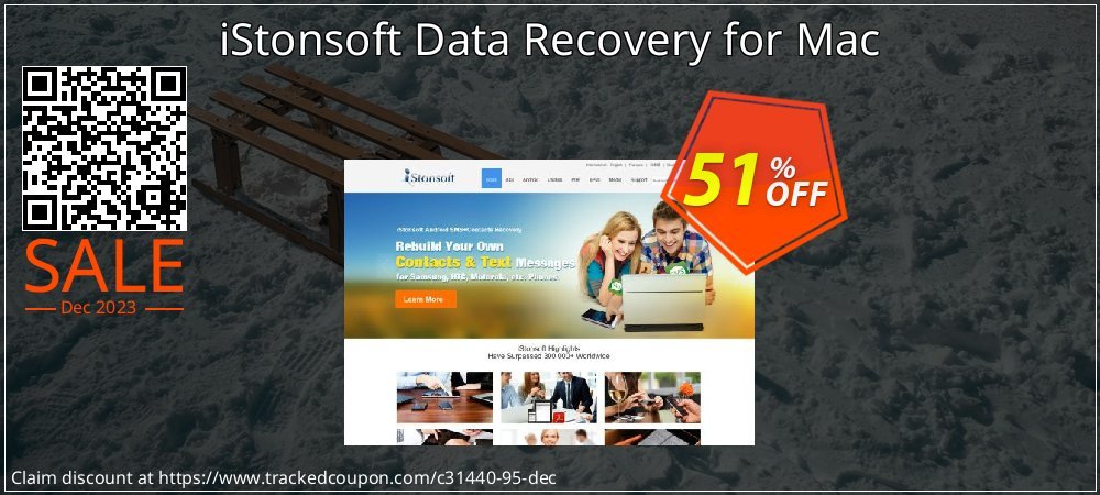iStonsoft Data Recovery for Mac coupon on National Walking Day deals