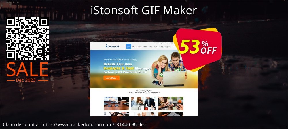 iStonsoft GIF Maker coupon on World Party Day offer
