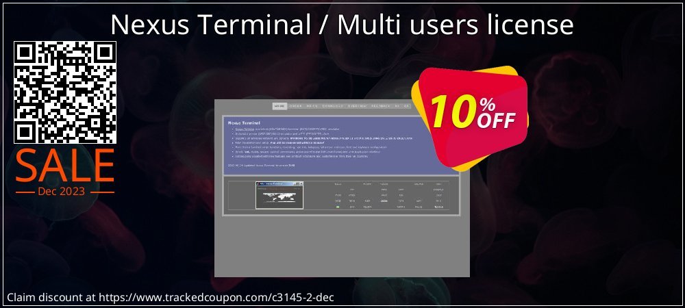 Nexus Terminal / Multi users license coupon on Working Day sales