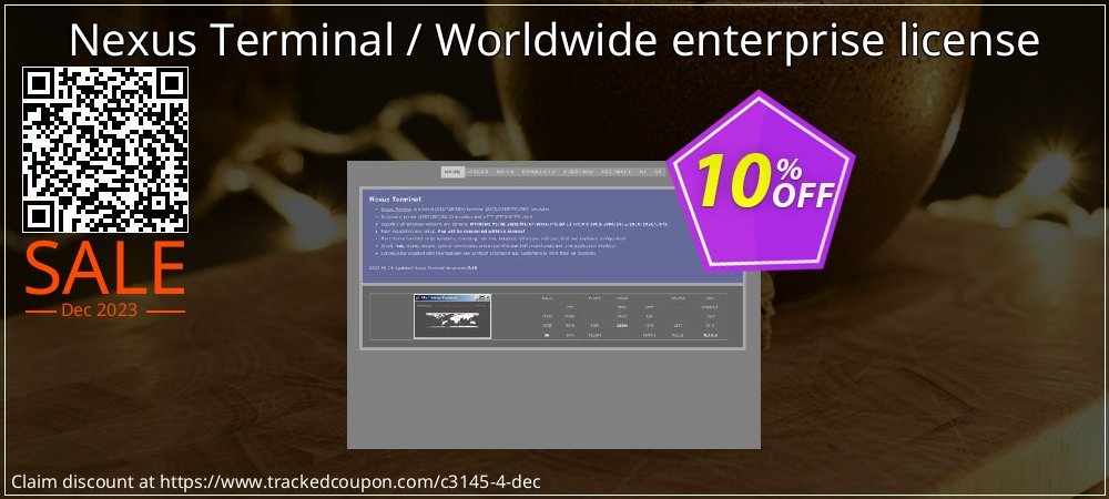 Nexus Terminal / Worldwide enterprise license coupon on World Password Day offer