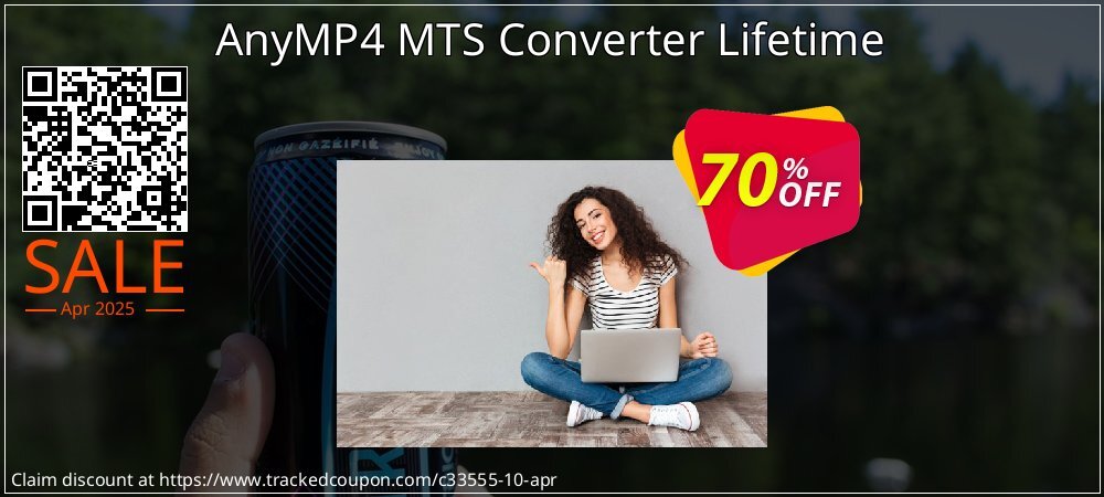 AnyMP4 MTS Converter Lifetime coupon on National Walking Day super sale