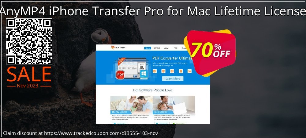 AnyMP4 iPhone Transfer Pro for Mac Lifetime License coupon on Easter Day sales