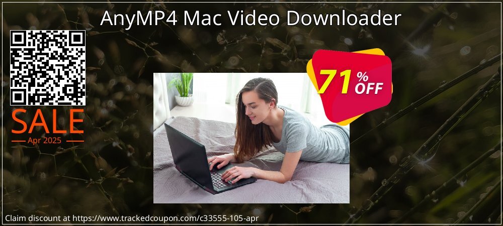 AnyMP4 Mac Video Downloader coupon on World Backup Day deals