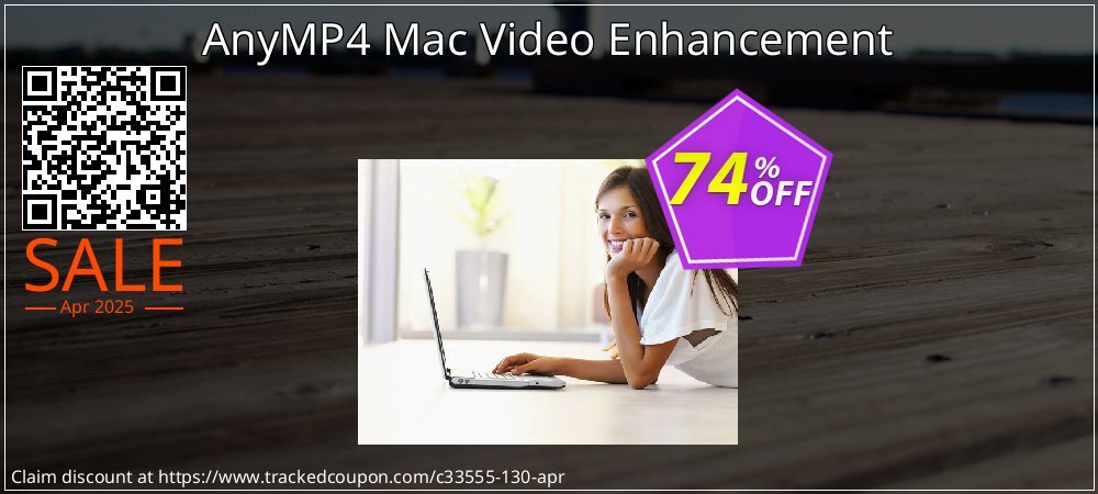 AnyMP4 Mac Video Enhancement coupon on National Walking Day sales