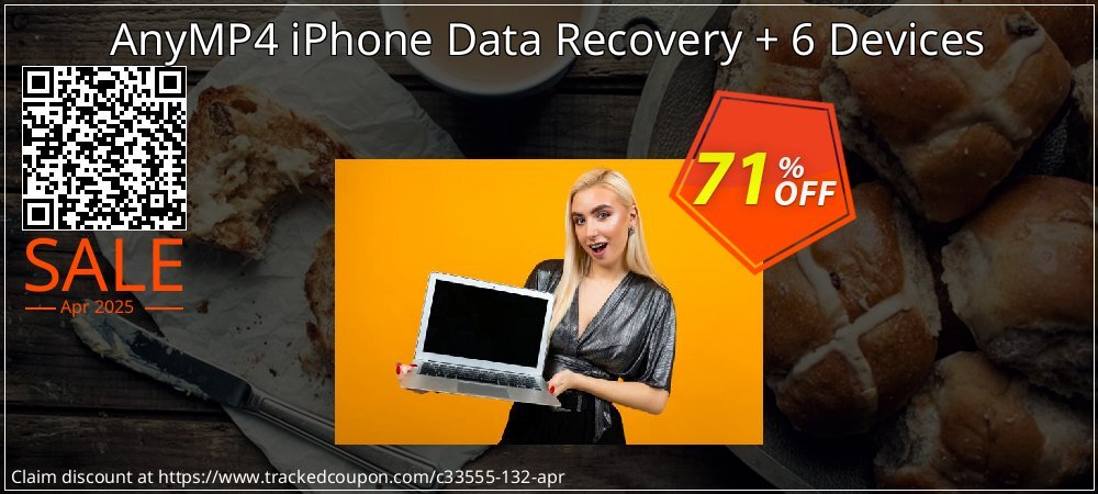 AnyMP4 iPhone Data Recovery + 6 Devices coupon on April Fools' Day offer