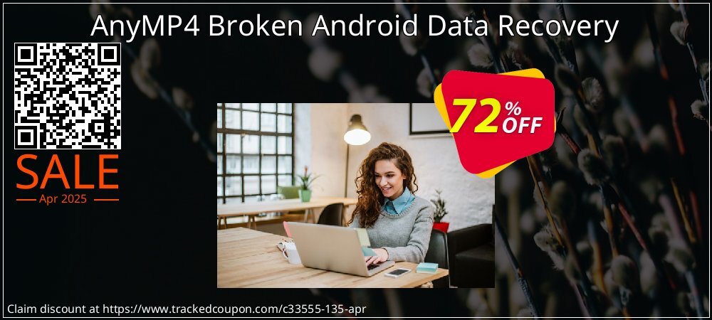 AnyMP4 Broken Android Data Recovery coupon on World Backup Day offering discount