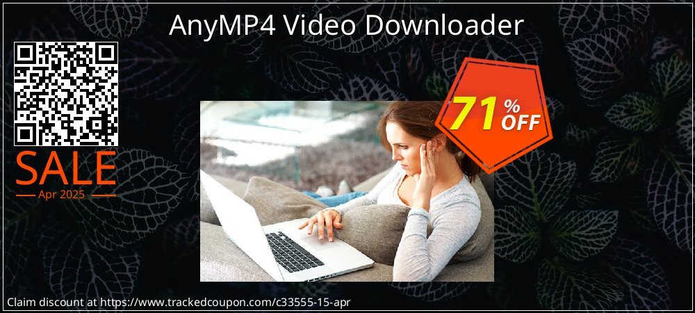 AnyMP4 Video Downloader coupon on National Walking Day offer