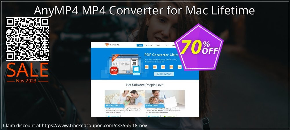 AnyMP4 MP4 Converter for Mac Lifetime coupon on Easter Day offering sales