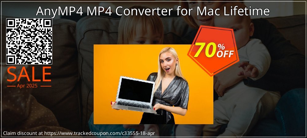 AnyMP4 MP4 Converter for Mac Lifetime coupon on Easter Day offering sales