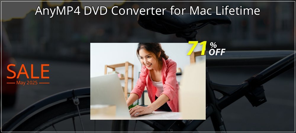 AnyMP4 DVD Converter for Mac Lifetime coupon on Graduation 2025 offer