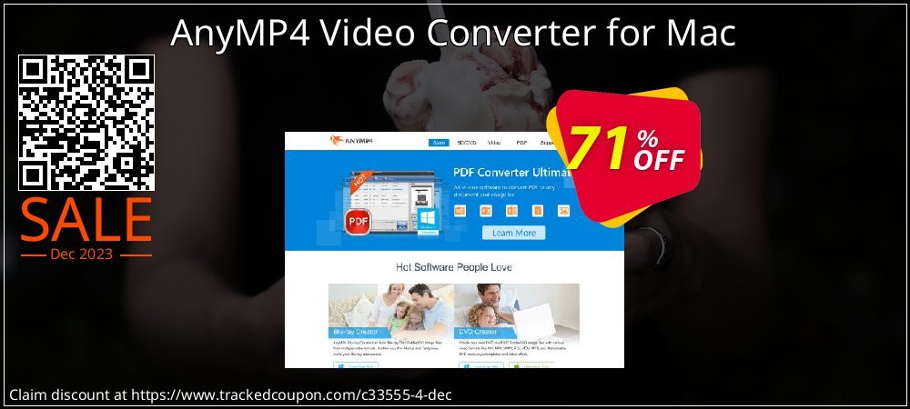 AnyMP4 Video Converter for Mac coupon on Native American Day offering sales