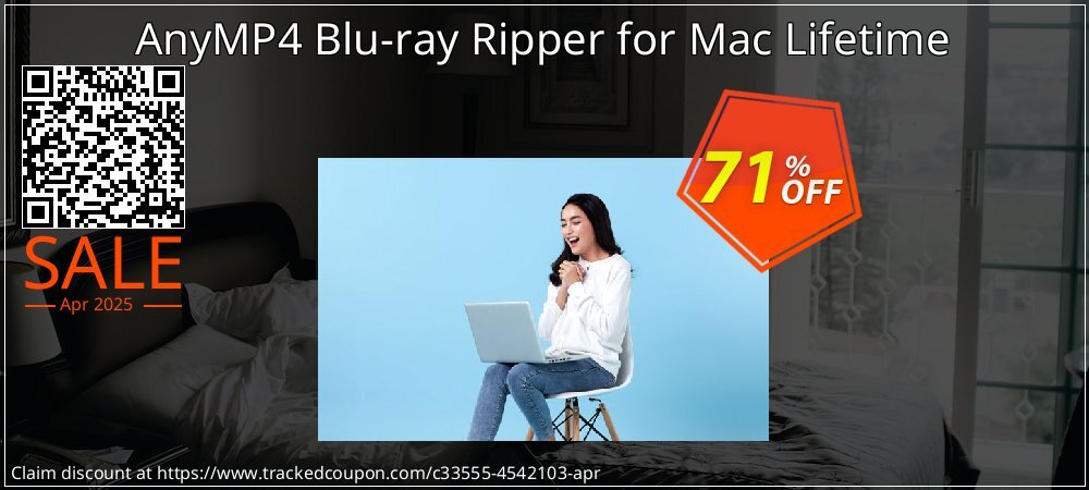 AnyMP4 Blu-ray Ripper for Mac Lifetime coupon on Easter Day super sale