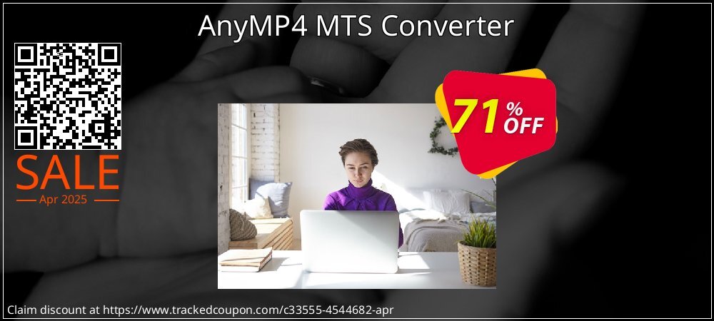 AnyMP4 MTS Converter coupon on April Fools' Day offer