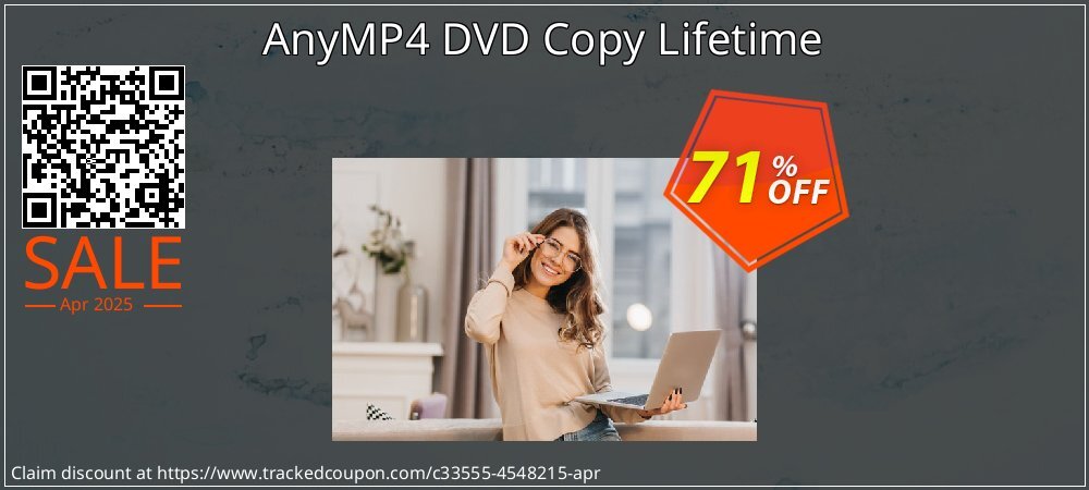 AnyMP4 DVD Copy Lifetime coupon on National Walking Day discounts