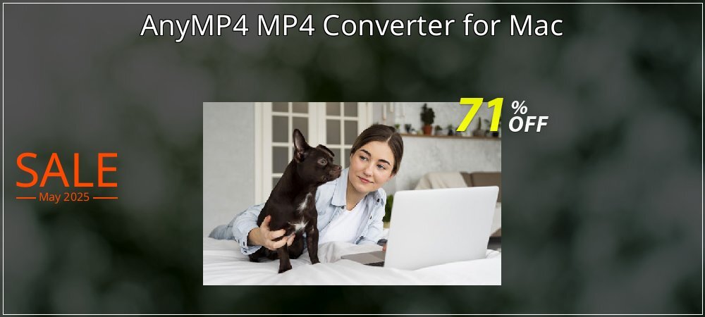 AnyMP4 MP4 Converter for Mac coupon on April Fools' Day super sale