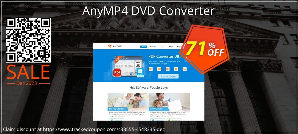 AnyMP4 DVD Converter coupon on National Walking Day deals