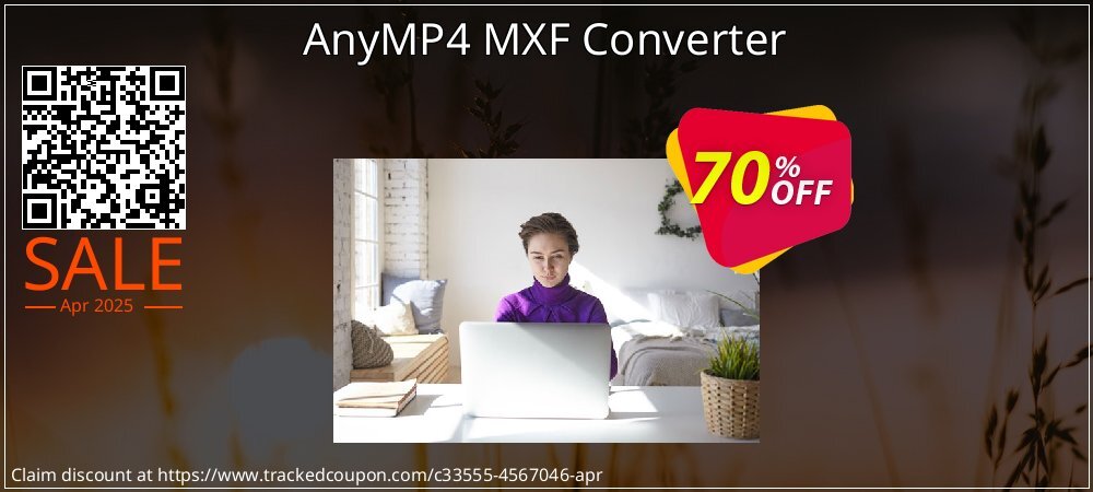 AnyMP4 MXF Converter coupon on World Party Day deals