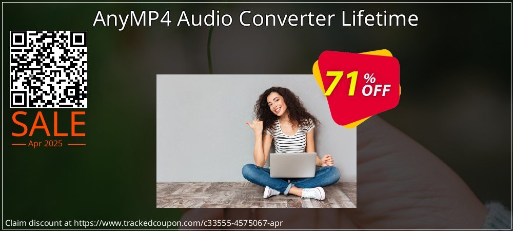 AnyMP4 Audio Converter Lifetime coupon on April Fools' Day discount