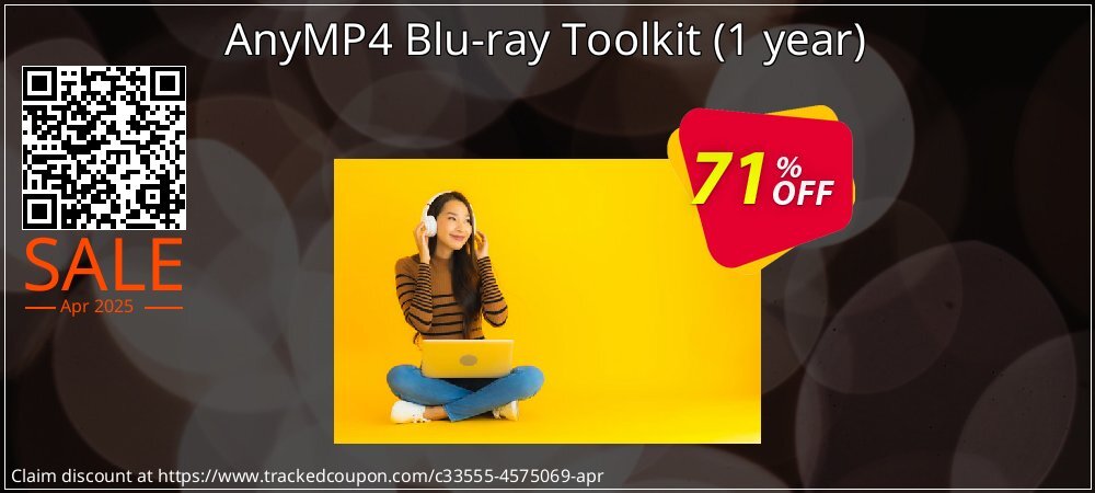 AnyMP4 Blu-ray Toolkit - 1 year  coupon on National Smile Day super sale