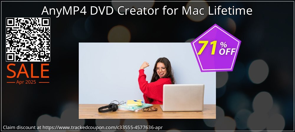 AnyMP4 DVD Creator for Mac Lifetime coupon on World Party Day discounts