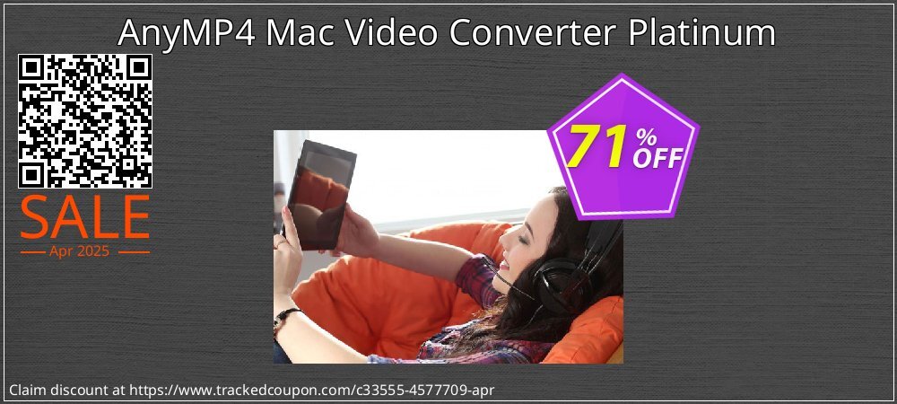 AnyMP4 Mac Video Converter Platinum coupon on April Fools' Day discounts