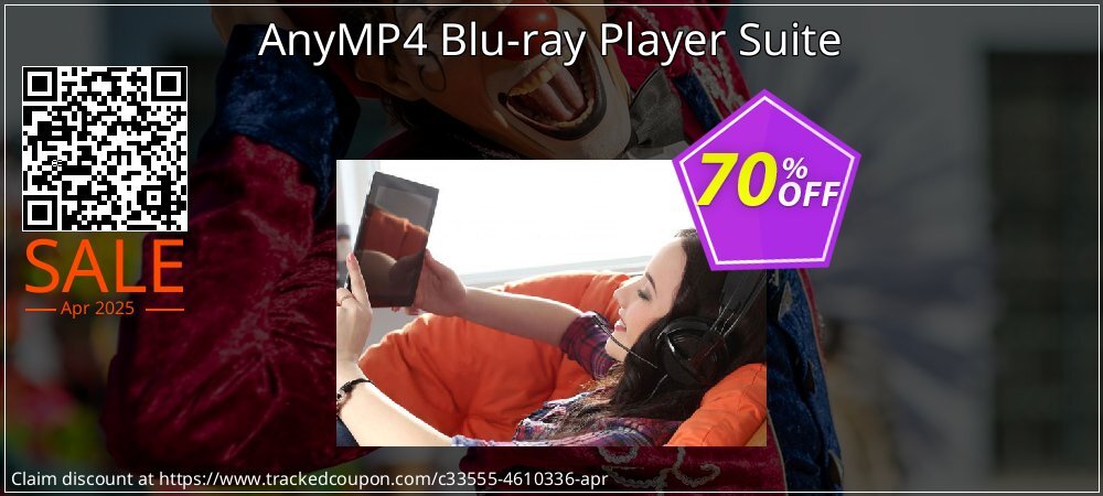 AnyMP4 Blu-ray Player Suite coupon on World Party Day deals