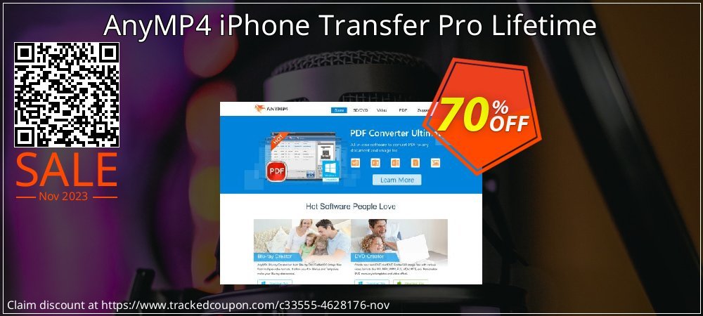 Get 70% OFF AnyMP4 iPhone Transfer Pro Lifetime promo