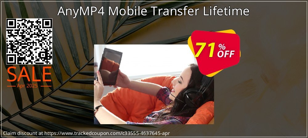 AnyMP4 Mobile Transfer Lifetime coupon on National Walking Day offering discount