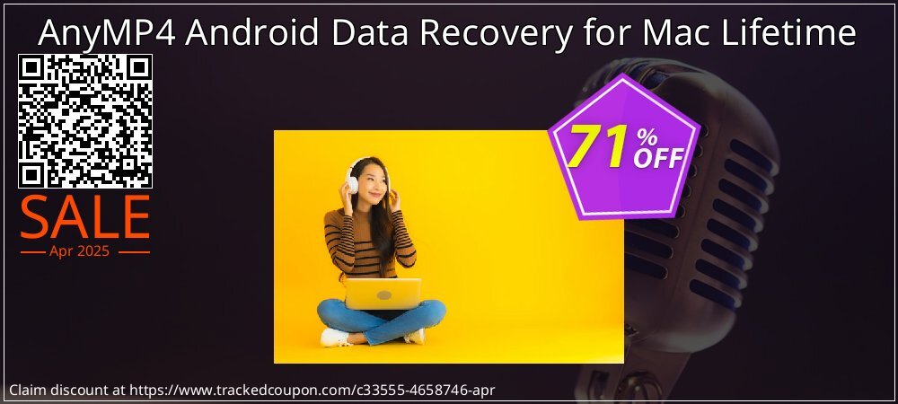 AnyMP4 Android Data Recovery for Mac Lifetime coupon on World Party Day sales